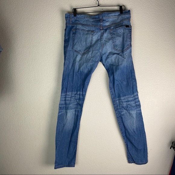 BLKWD True To The Trade Denim Distressed Jeans - Picture 5 of 7